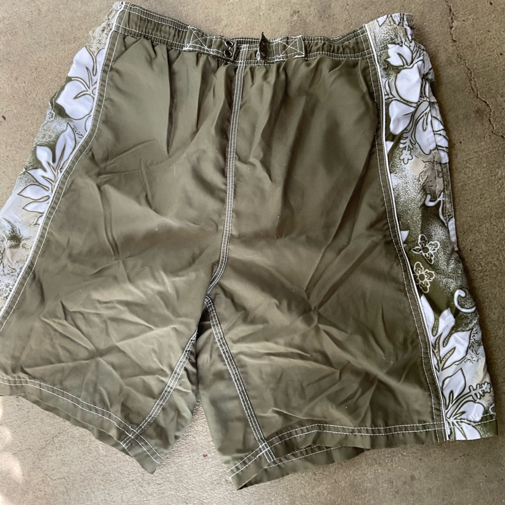 Pacific scene Mens’ swim trunks